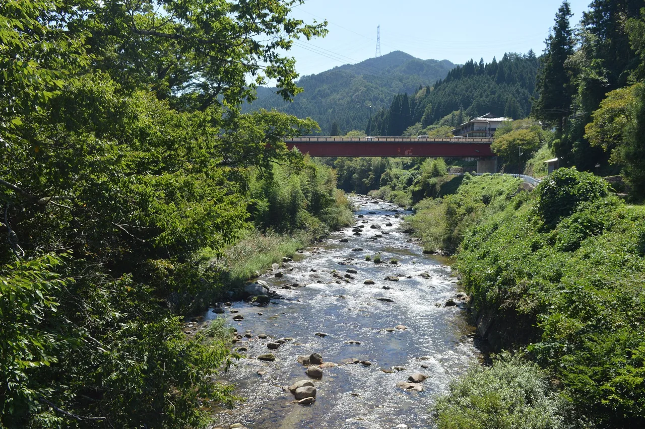 稲武周辺の風景(Nakura River in Inabu ac)