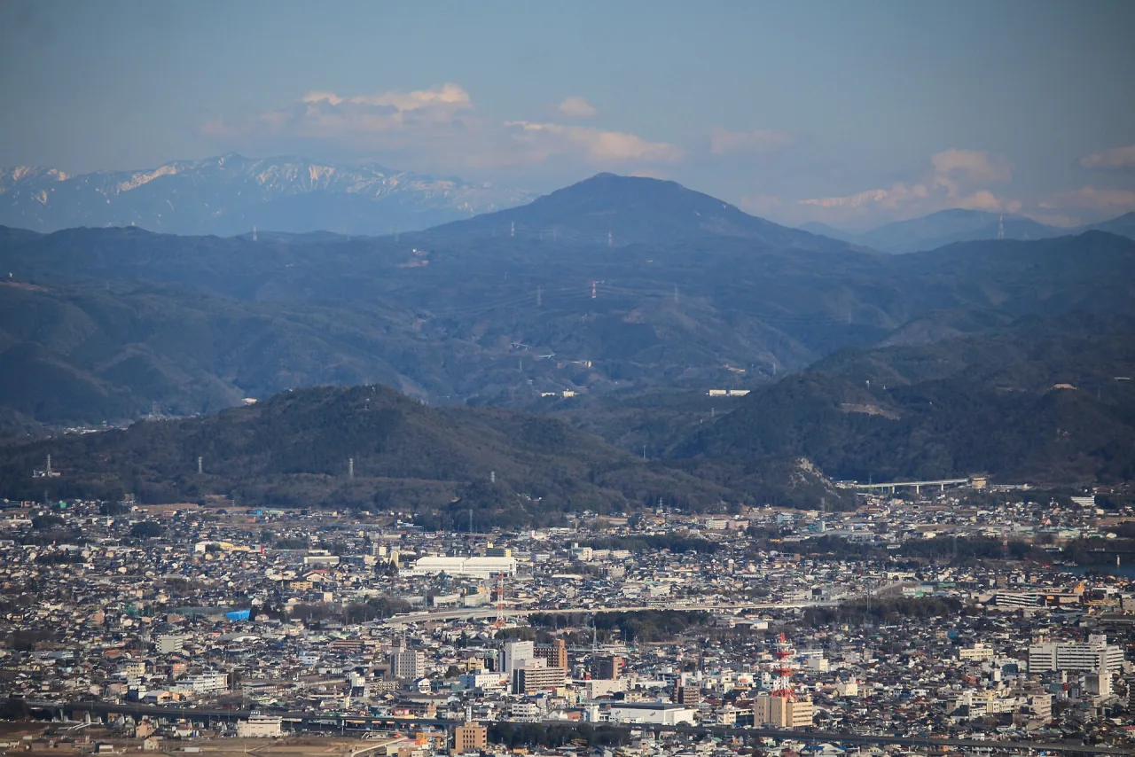 笠置山モーターパーク周辺の風景(Mount Kasagi (Gifu))